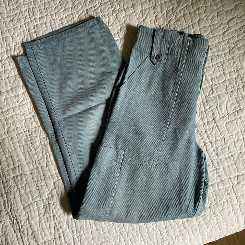 Back Beat Co. Womens Blue Painter Pants